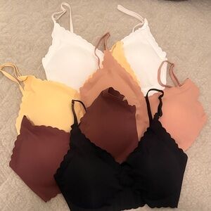 Bralettes lot of 5